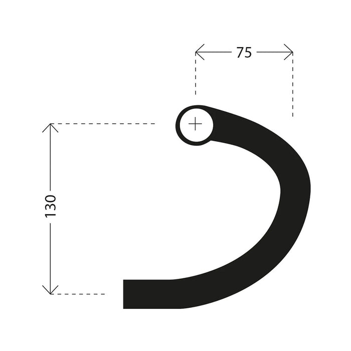 Deda Elementi, Superleggera, Carbonbügel HR 40, Durchmesser 31,7 cm