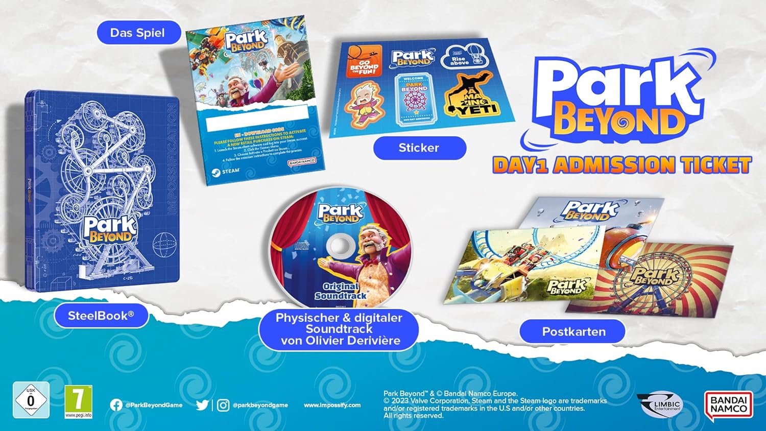 Park Beyond Day-1 Admission Ticket Edition -  PC Day-1 Admission Ticket