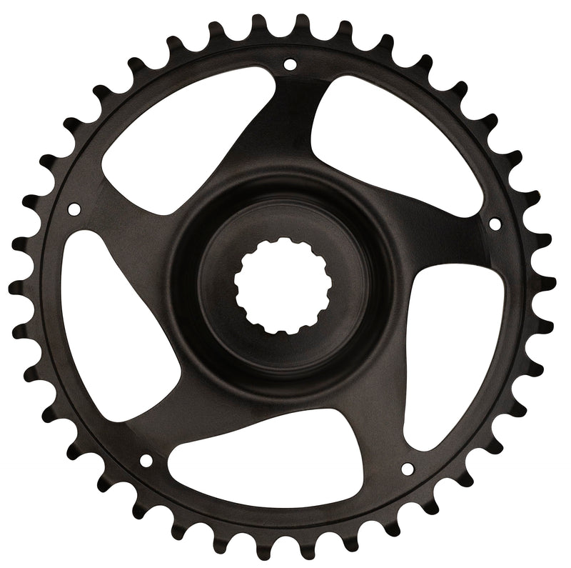 KMC Bosch Gen 3 Super Narrow Direct Mount Chainring, Black, 38T, Chainline 47.5mm of 50.0mm