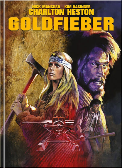 Goldfieber - Kinofassung (Limited Mediabook Cover A mit Blu-ray+DVD+Booklet, neues Master, auf 500 Stück limitiert)
