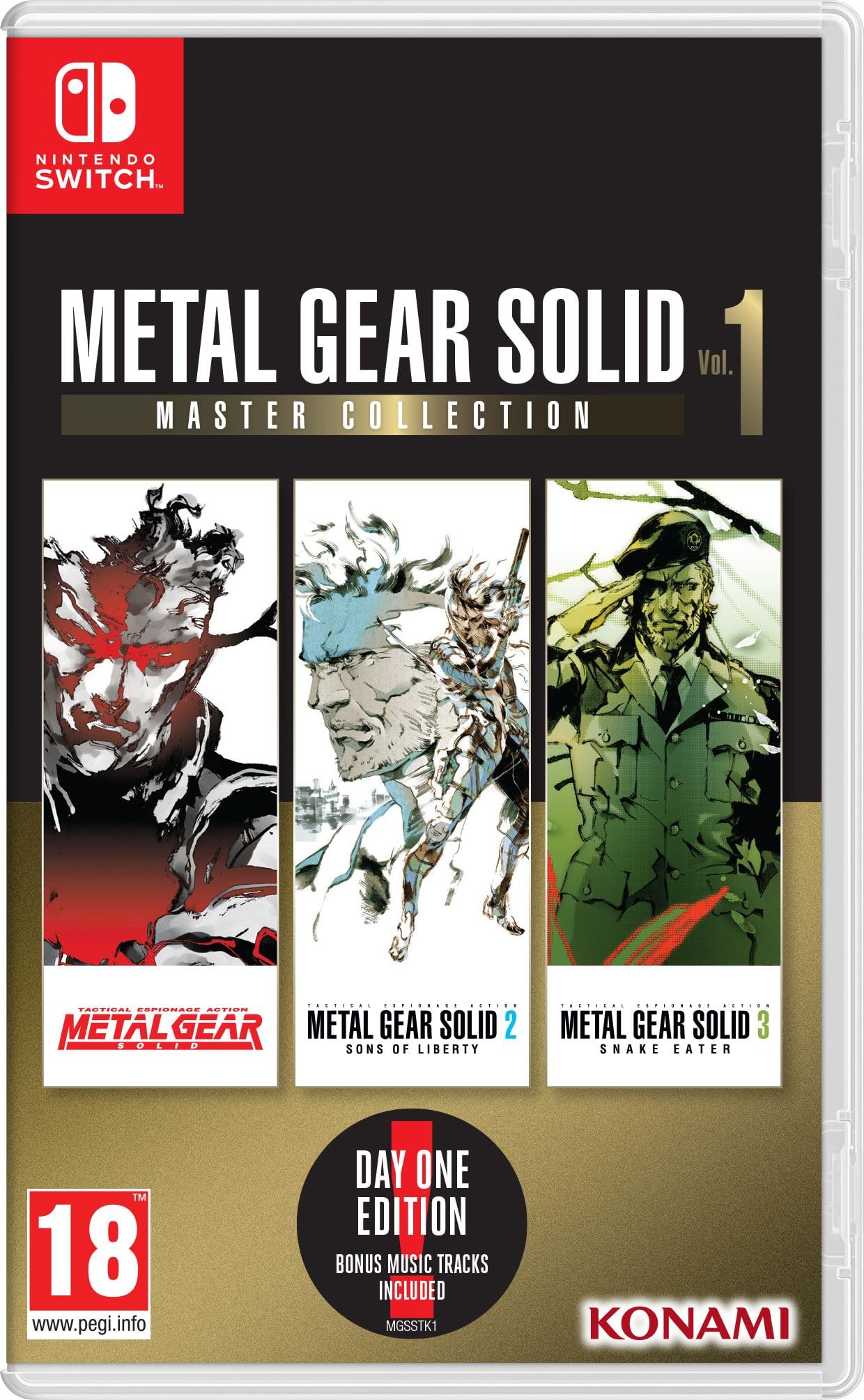 Metal Gear Solid Master Collection Vol. 1 - Switch
