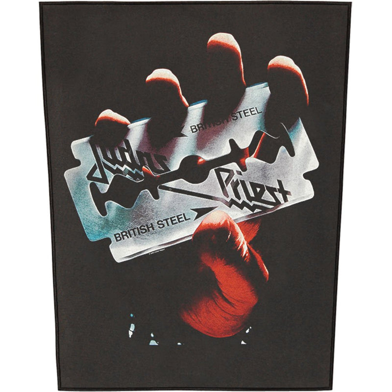 JUDAS PRIEST RÜCKENAUFNÄHER / BACKPATCH # 4 BRITISH STEEL