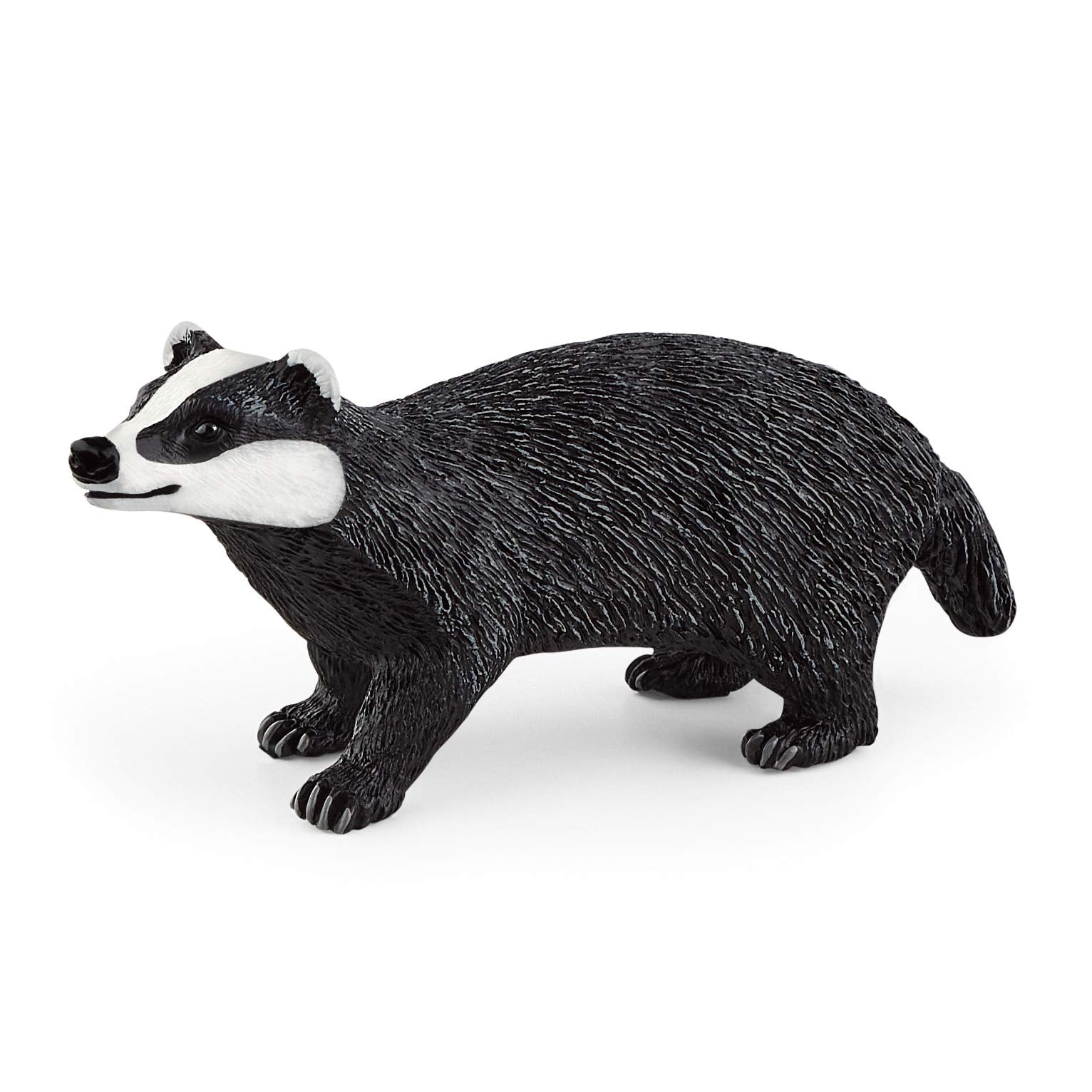 schleich 14842 Dachs, ab 3 Jahren, WILD LIFE - Spielfigur, 8 x 2 x 3 cm