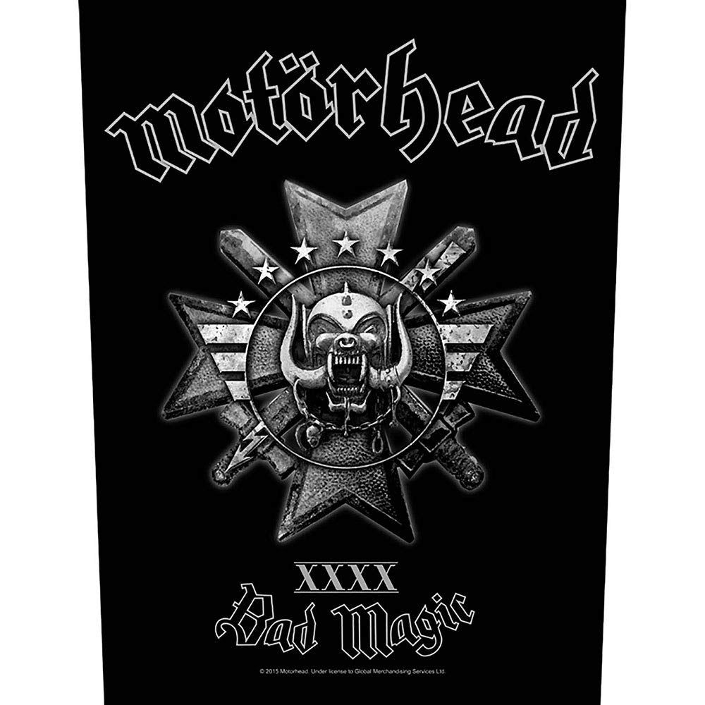 Rocks-off Bad Magic Back Patch Black