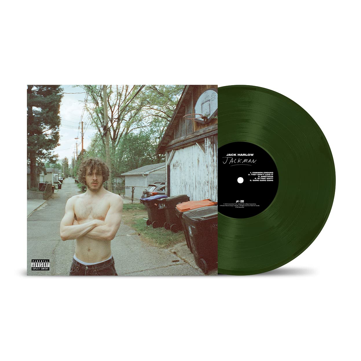 Jackman. (Forest Green Vinyl)