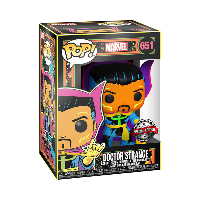 Funko POP! Marvel: Black Light - Dr. Doctor Strange - Marvel Comics - Collectable Vinyl Figure - Gift Idea - Official Merchandise - Toys for Kids & Adults - Comic Books Fans Pop! Vinyl