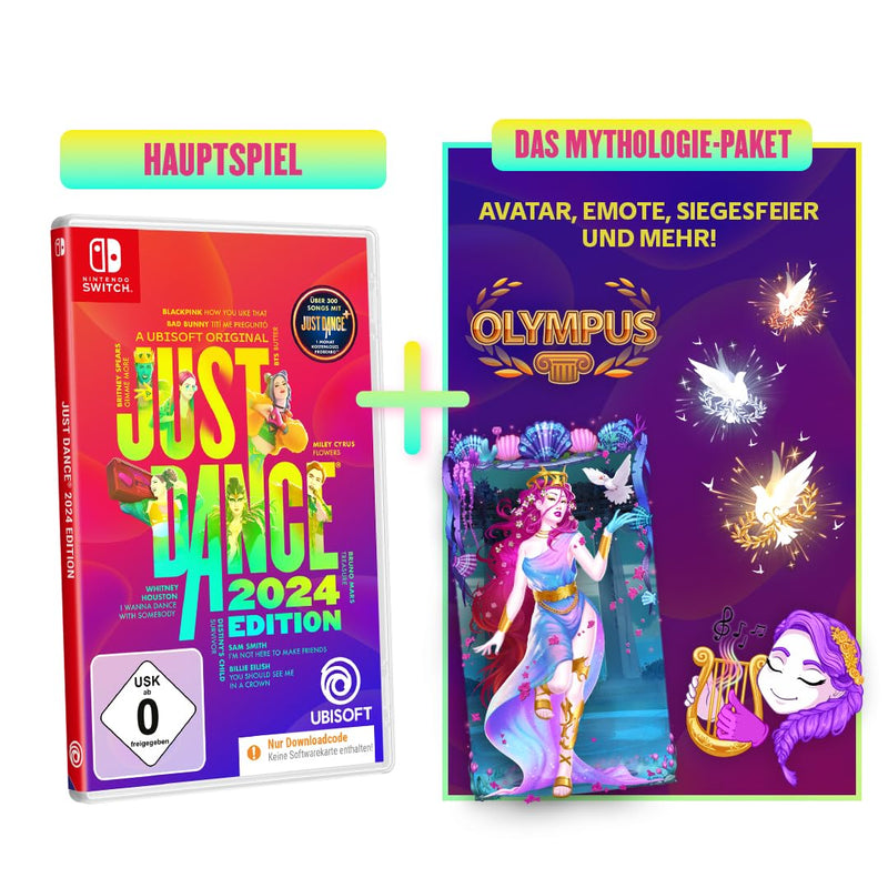 Just Dance 2024 Edition  | Code in Box & Ubisoft Connect Nintendo Switch Standard
