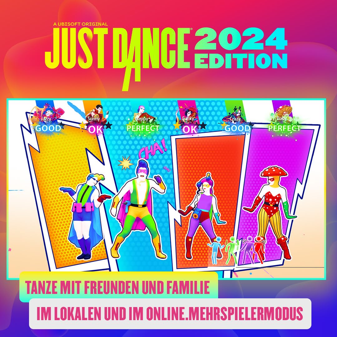 Just Dance 2024 Edition  | Code in Box & Ubisoft Connect Nintendo Switch Standard