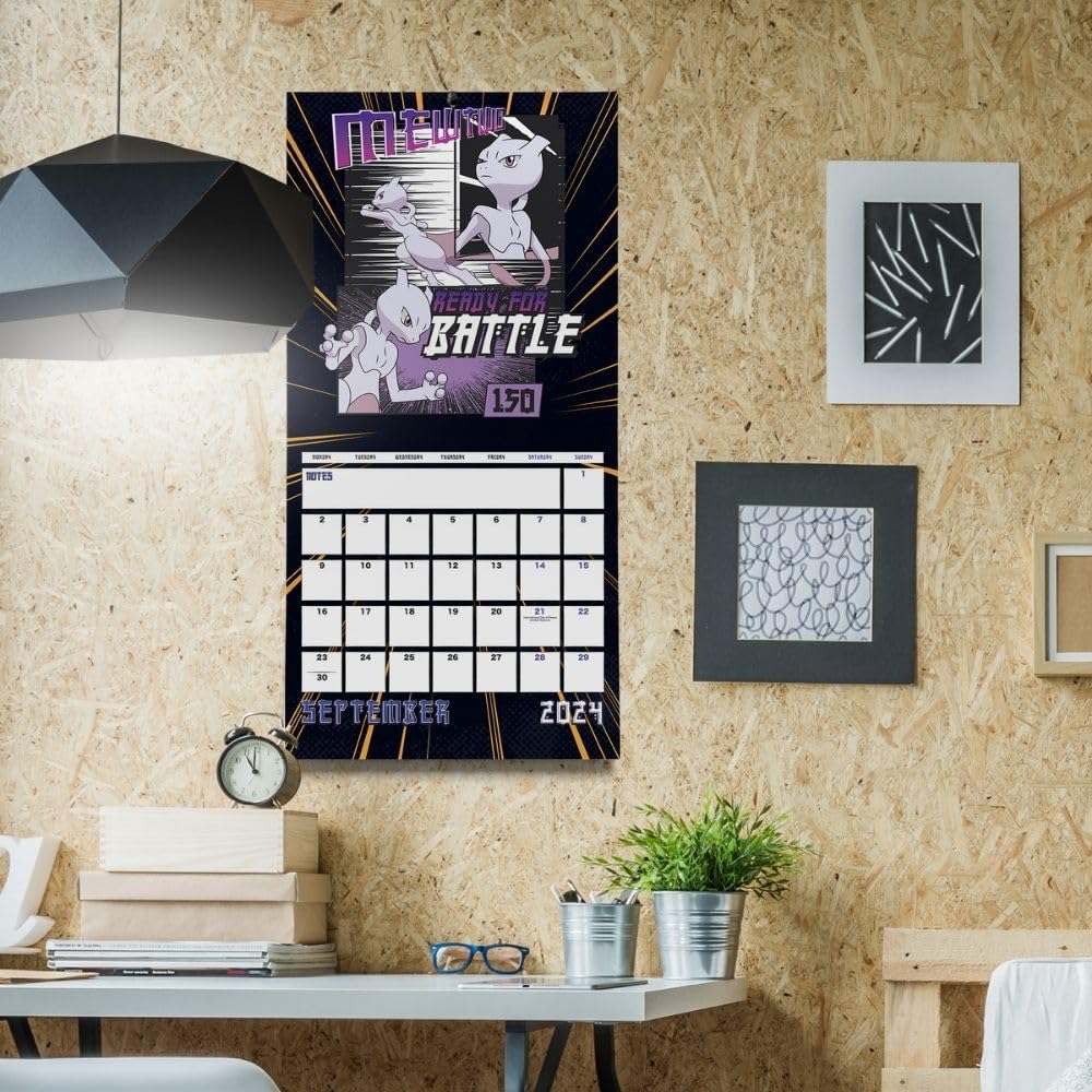 Pokemon 2024 Square Wall Calendar
