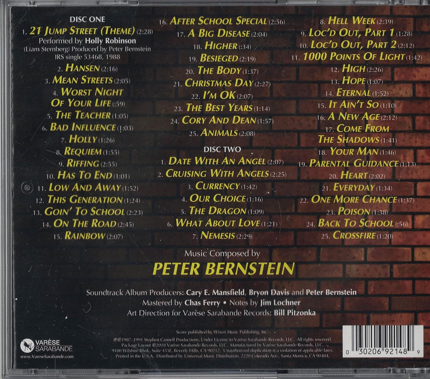 21 Jump Street (2 x CDs