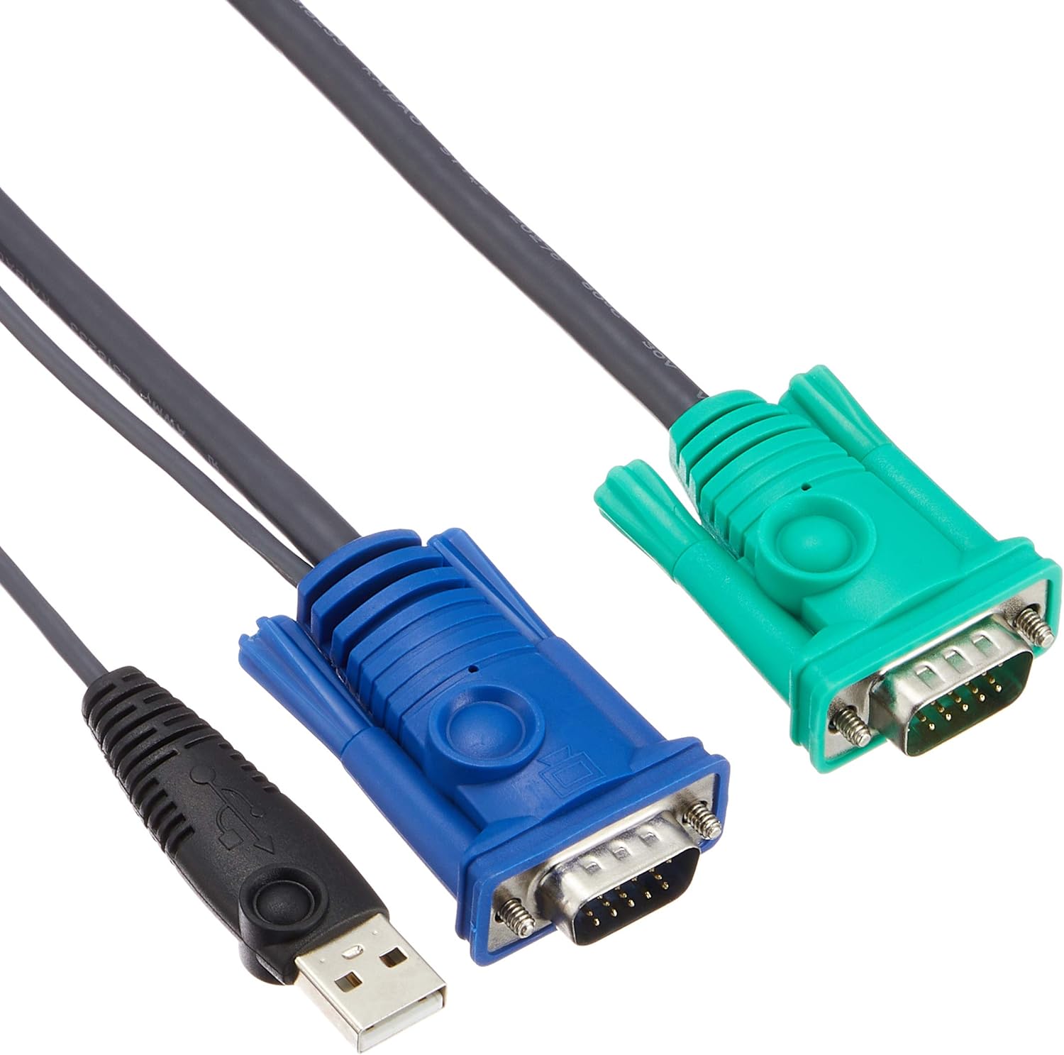 ATEN 2L-5202U - Cable KVM con USB (1,8 m