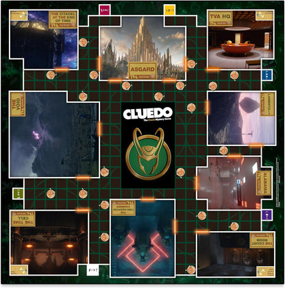 Winning Moves Loki Cluedo Board Game, Join the Time Variance Authority and protect the timeline, great gift for Marvel comics and Superhero fans aged 12 plus