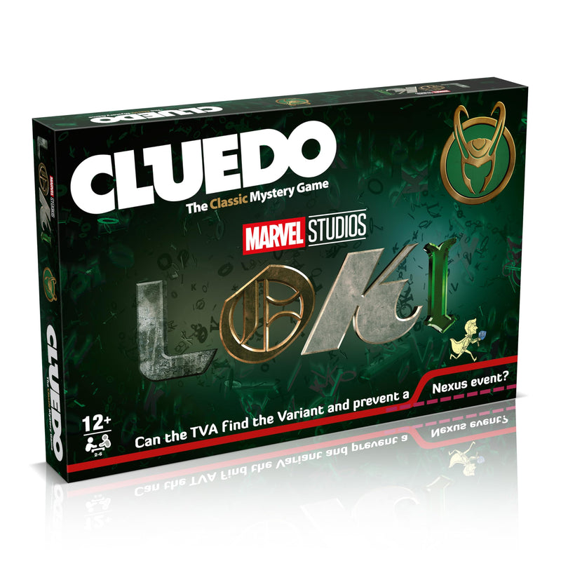 Winning Moves Loki Cluedo Board Game, Join the Time Variance Authority and protect the timeline, great gift for Marvel comics and Superhero fans aged 12 plus