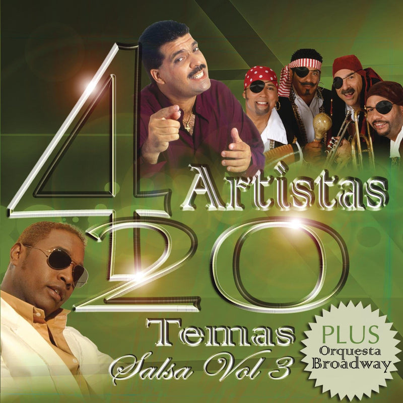 4 Artistas 20 Temas Salsa 3