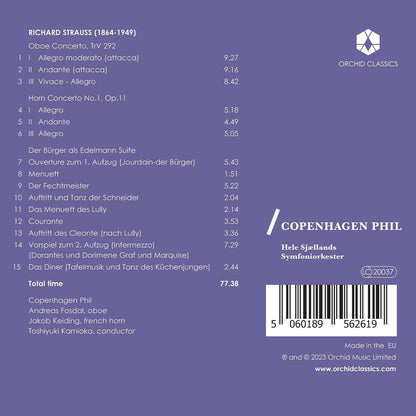 Richard Strauss: Oboe Concerto/Horn Concerto No. 1/...