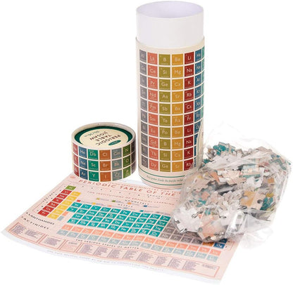 Puzzle In A Tube (300 pieces) - Choice of Design (Periodic Table
