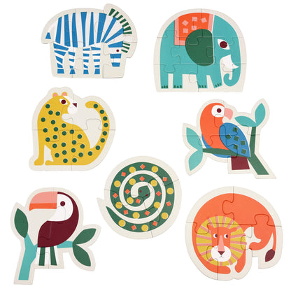 Wild Wonders Set Of Seven Puzzles