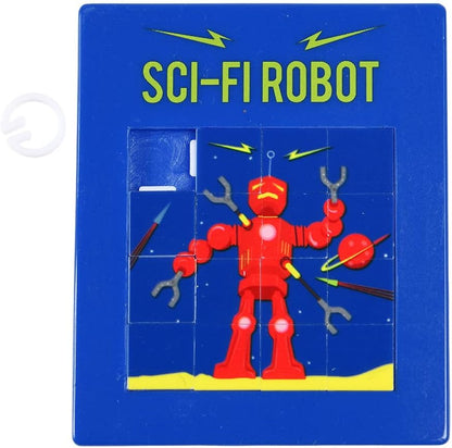 Sci-Fi Robot Slide Puzzle