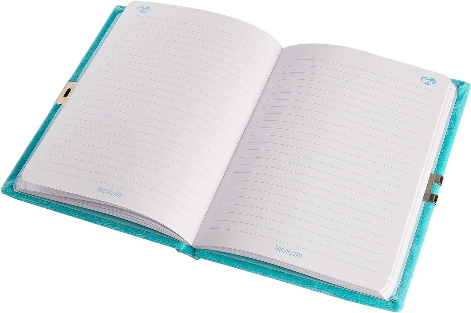 Tinc SGJOURBL A5 Snuggly Soft Touch Lockable Journal - Blue