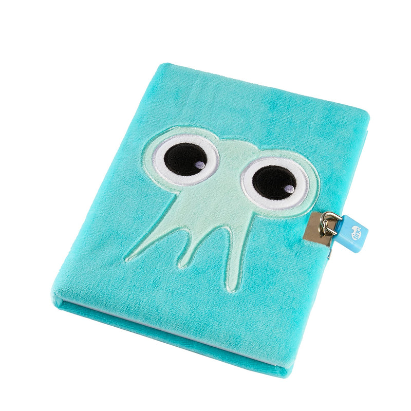 Tinc SGJOURBL A5 Snuggly Soft Touch Lockable Journal - Blue