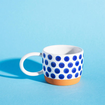 Sass & Belle Naxos Blue Spot Mug