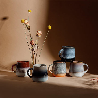 Sass & Belle Mojave Glaze Chocolate Brown Mug