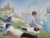 National Gallery 1000 Piece Jigsaw Puzzle - Bathers at Asnieres - Made In The UK - Incredibly Detailed - Hi-Def Image - 100% Recycled Puzzle Board