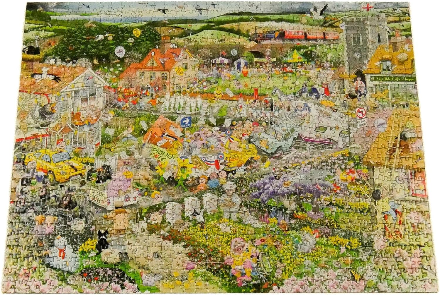 Mike Jupp Jigsaw Puzzles - I Love Spring - 1000 Piece Jigsaw Puzzle For Adults | Made In Britain | 66cm X 50cm