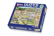 Mike Jupp Jigsaw Puzzles - I Love Spring - 1000 Piece Jigsaw Puzzle For Adults | Made In Britain | 66cm X 50cm