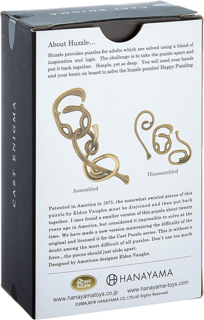 Eureka 515113" Huzzle Cast Enigma Puzzle