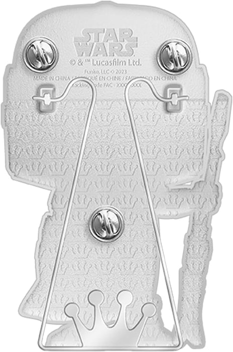 Funko Pop! Large Enamel Pin Star Wars: MANDO - the Mandalorian Enamel Pins - Cute Collectable Novelty Brooch - for Backpacks & Bags - Gift Idea - Official Merchandise - TV Fans