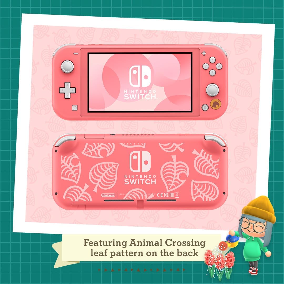 Nintendo Switch Lite Animal Crossing: New Horizons Isabelle Aloha Edition