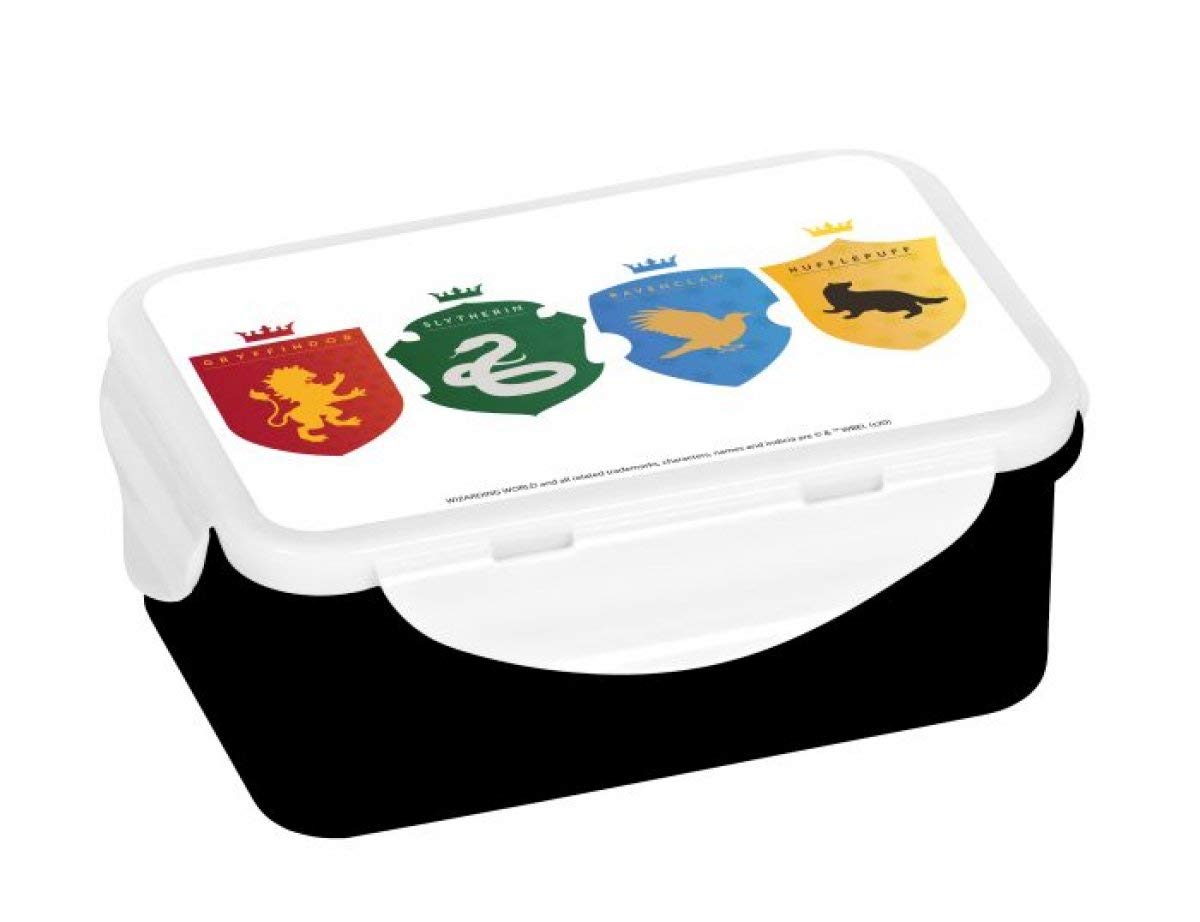 GEDA LABELS GmbH Lunch Box, polypropylene, Black, 16 x 10,5 x 6,5 cm