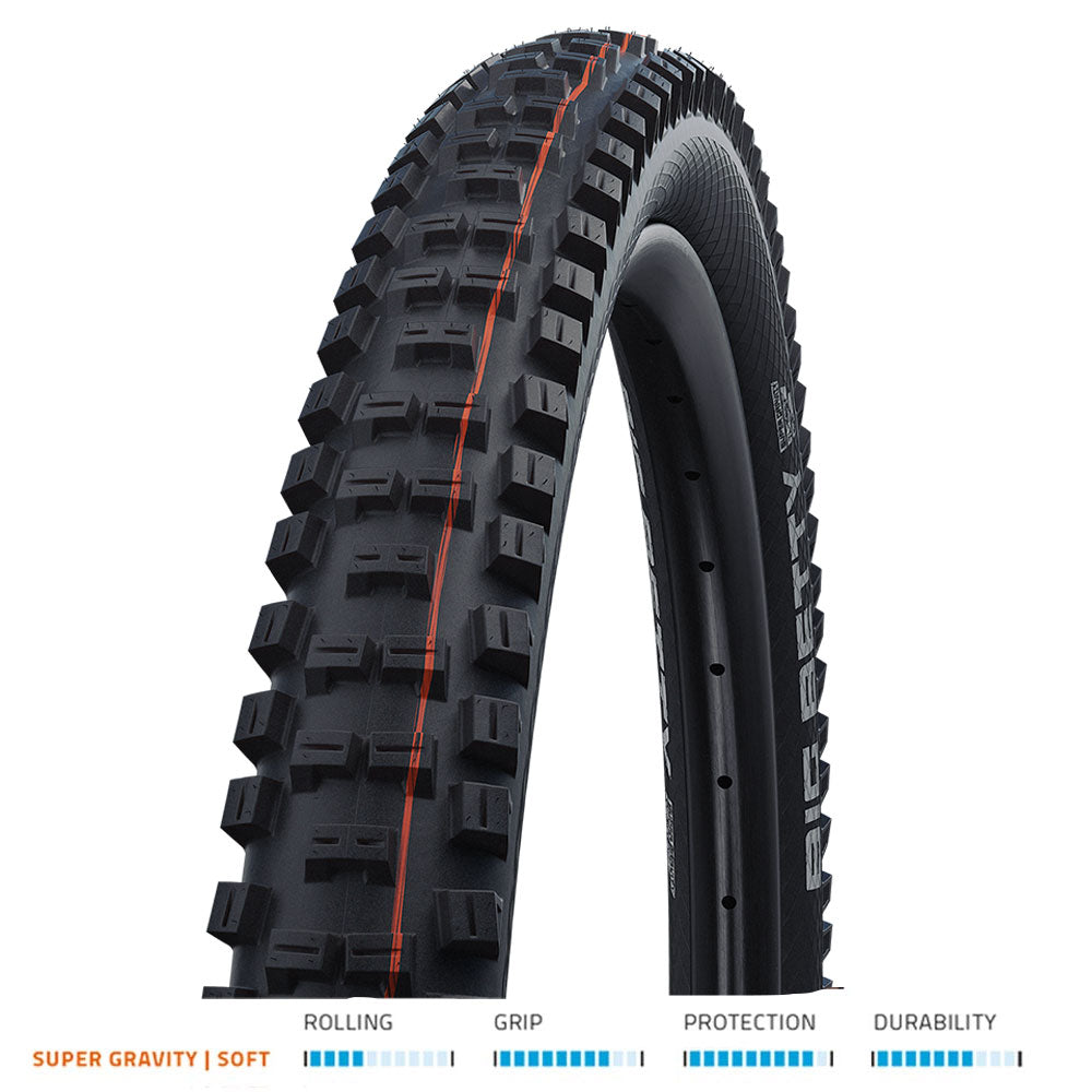Schwalbe Big Betty Evo Faltreifen // 65-622 (29x2,6') Super Gravity