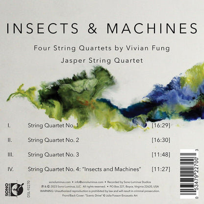 Insects & Machines: Quartets of Vivian Fung
