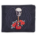Rock And Roses Gothic Skull Wallet