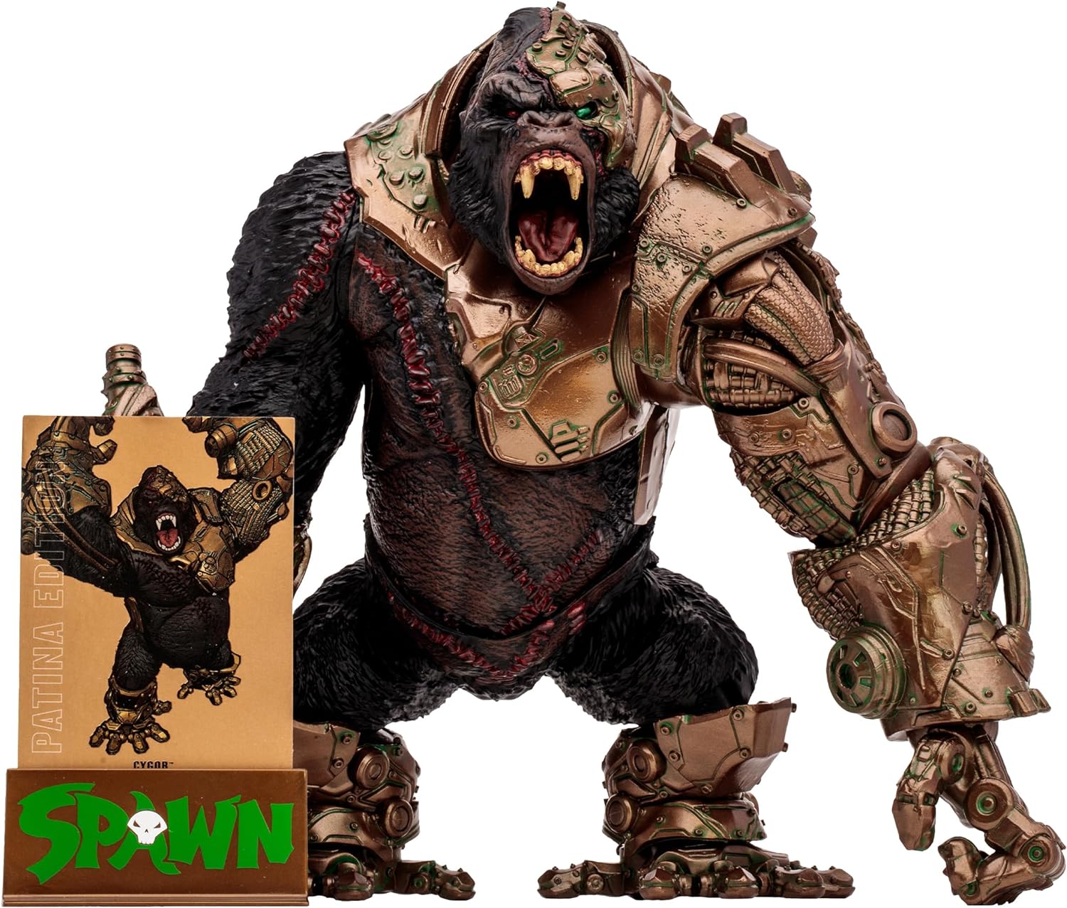 Spawn figurine Megafig Cygor Patina Edition (Gold Label) 30 cm