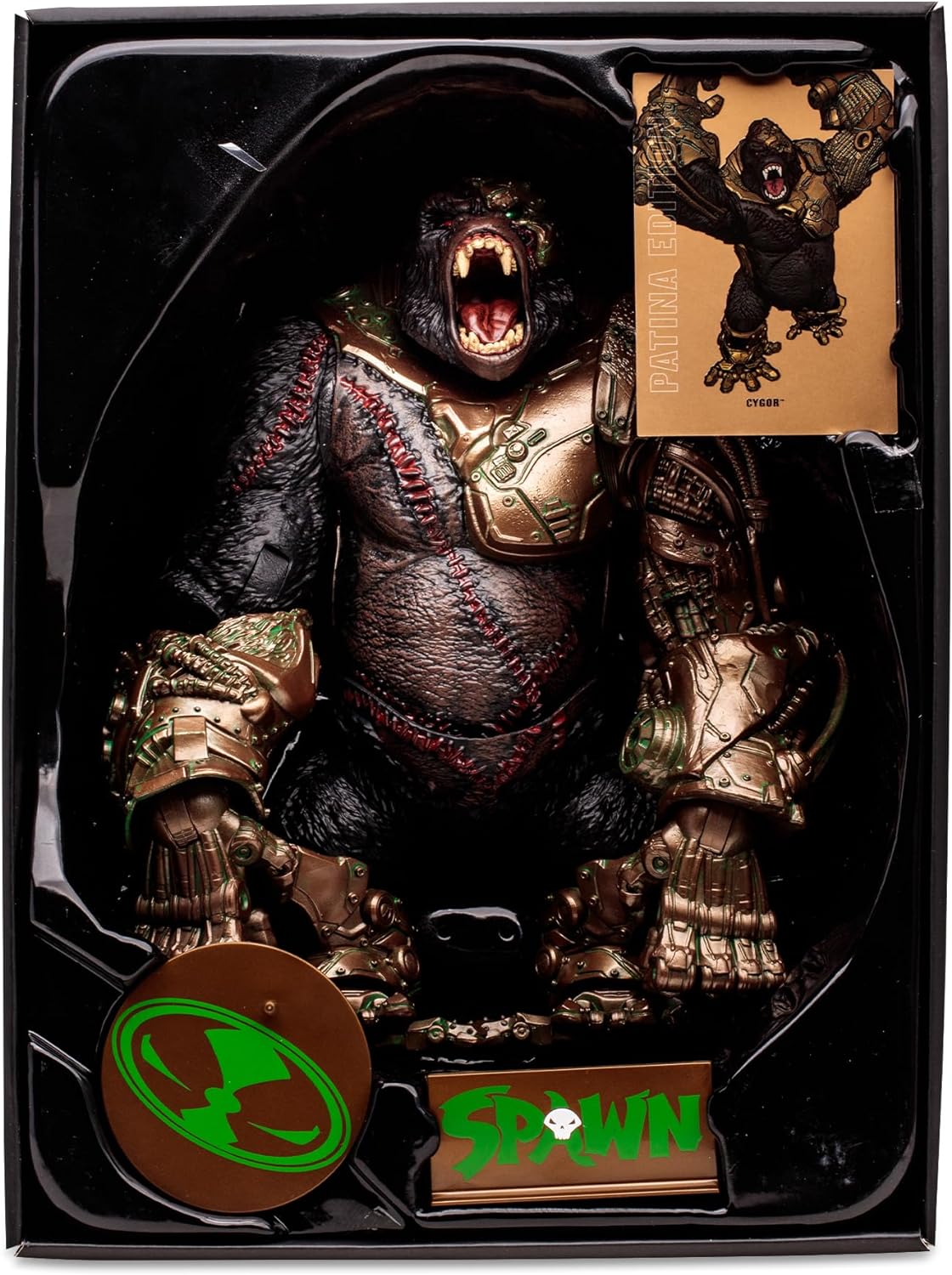 Spawn figurine Megafig Cygor Patina Edition (Gold Label) 30 cm
