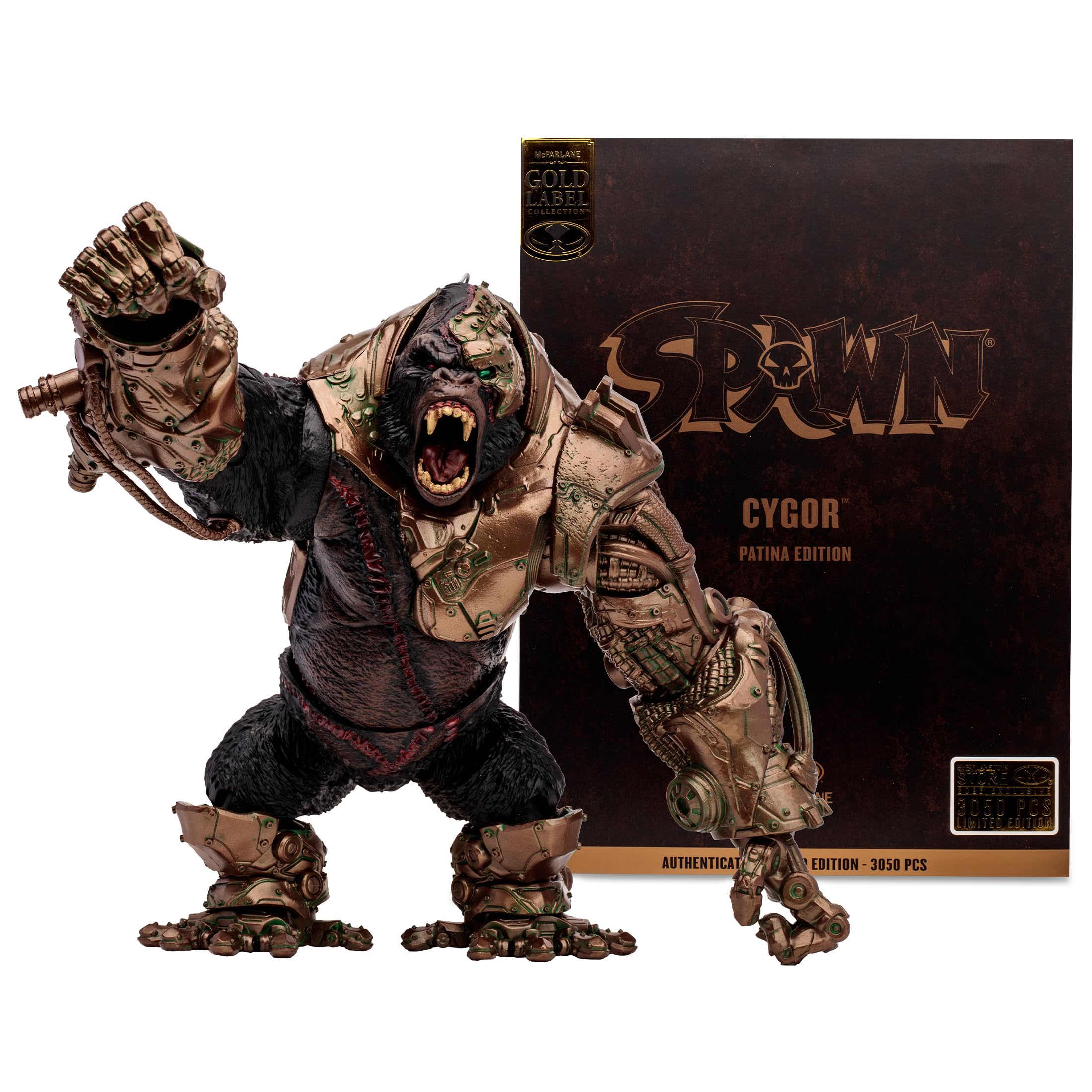 Spawn figurine Megafig Cygor Patina Edition (Gold Label) 30 cm