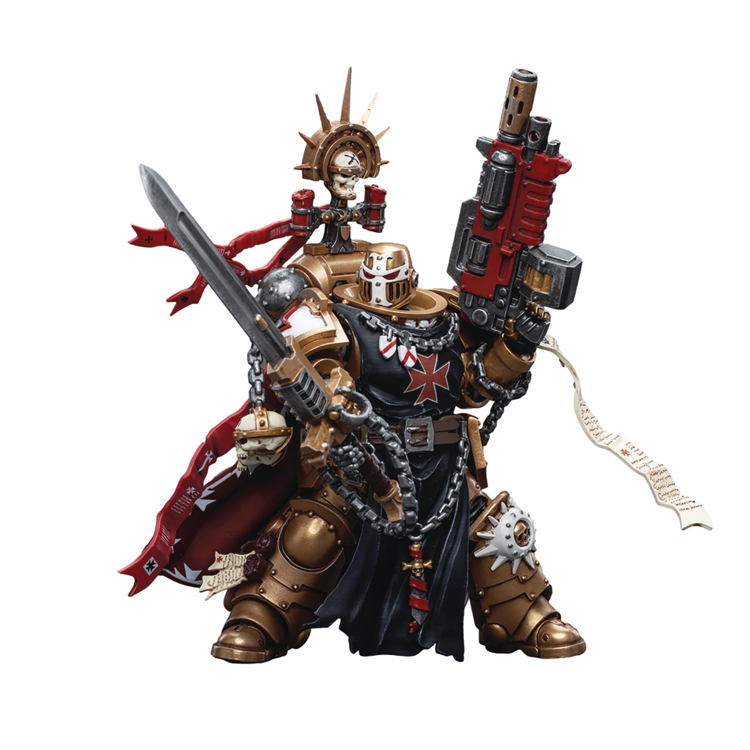 JoyToy Bloomage Tech - Black Templars High Marshal Helbrecht 1/18 Af