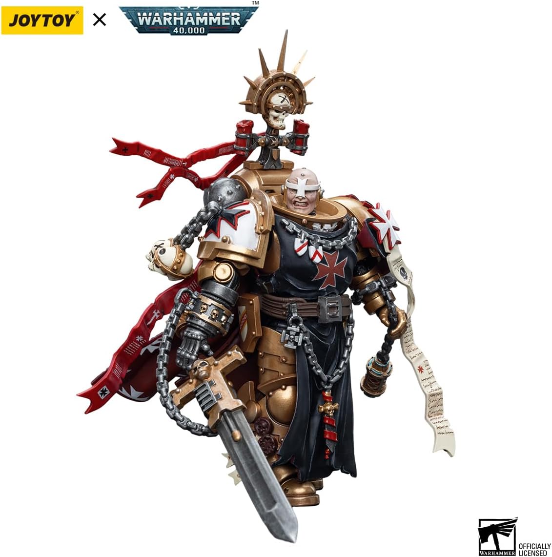 JoyToy Bloomage Tech - Black Templars High Marshal Helbrecht 1/18 Af