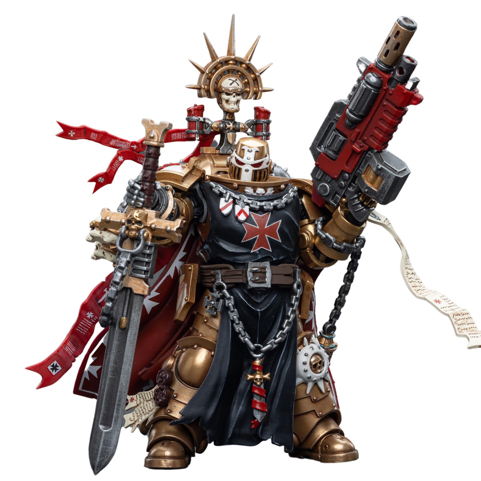 JoyToy Bloomage Tech - Black Templars High Marshal Helbrecht 1/18 Af