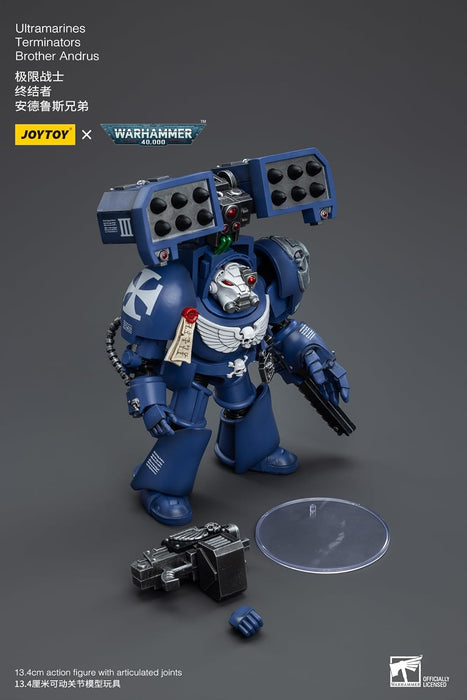 JoyToy Warhammer 40K: Ultramarines Terminators Brother Andrus 1:18 Scale Action Figure
