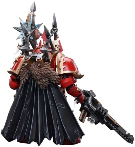 Chaos Space Marines Crimson Slaughter Sorcerer Lord in Terminator Armour - Warhammer 40K Action Figure by JOYTOY 1:18 Scale