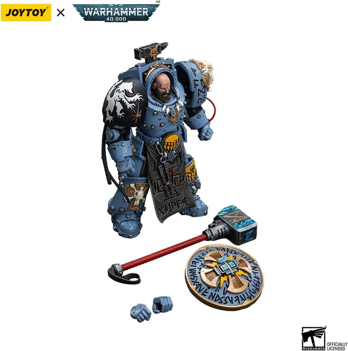 JoyToy Warhammer 40K: Space Wolves Ariac Rockfist 1:18 Scale Action Figure