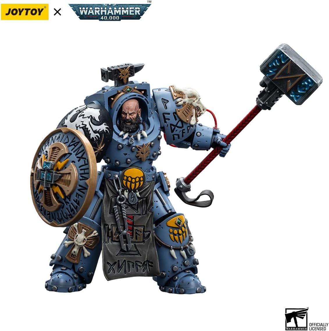 JoyToy Warhammer 40K: Space Wolves Ariac Rockfist 1:18 Scale Action Figure