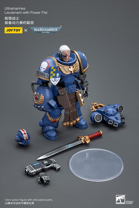 Joy Toy (CN) Warhammer 40k figurine 1/18 Ultramarines Lieutenant with Power Fist 12 cm