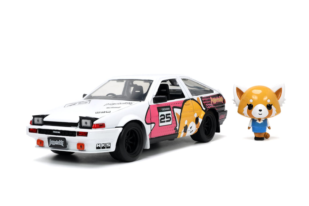 Jada Toys AGGRETSUKO - 1986 Toyota Trueno AE86 1-1:24