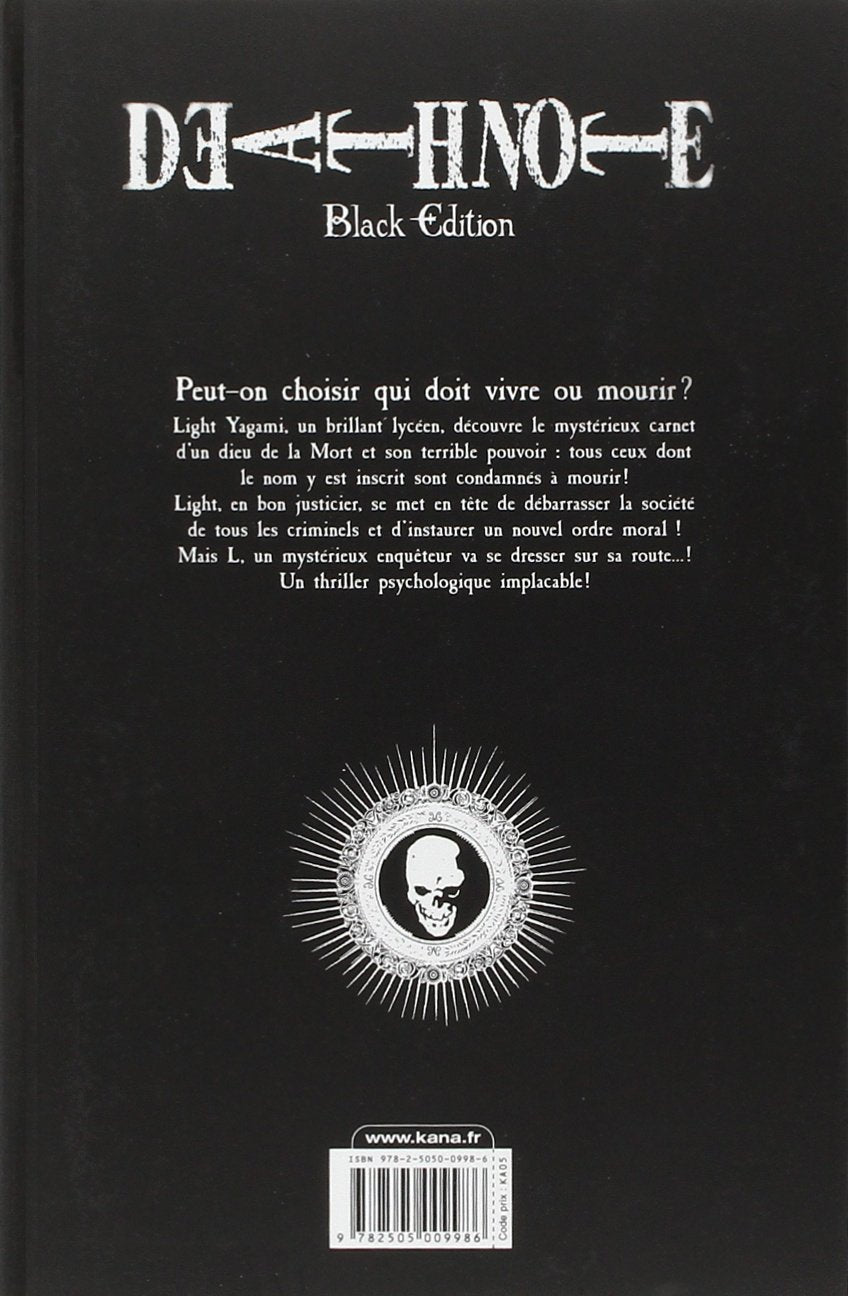 DEATH NOTE BLACK EDITION - Tome 3 (Language French)