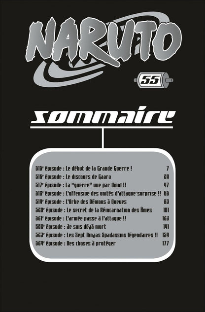 Naruto, Tome 55